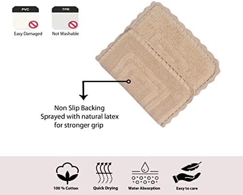 Home Weavers 100 Cotton Reversible Bath Mat