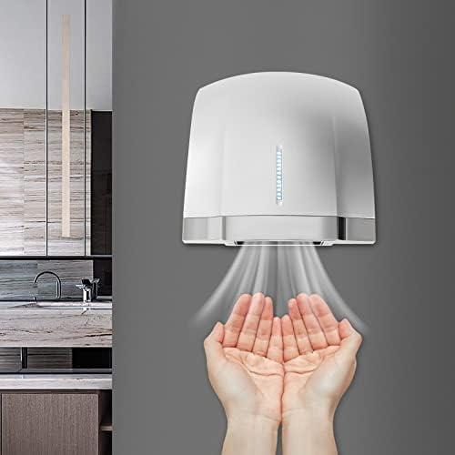 Fifizoo High Speed Quiet Hand Dryer with Hot Cold Control