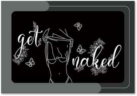 Get Naked Bath Mat - Super Absorbent Quick Dry Bathroom Rug