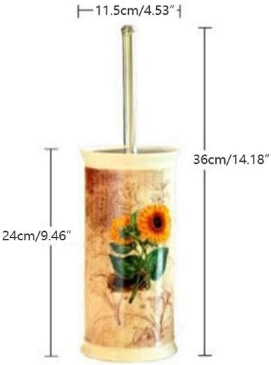 Kanazz Sunflower Toilet Brush Set