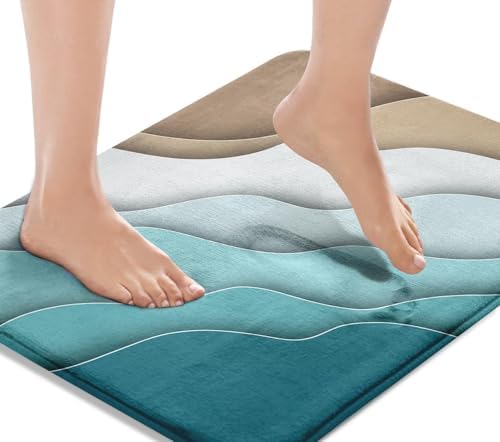 Britimes Bath Mat 16x24 Inches Microfiber