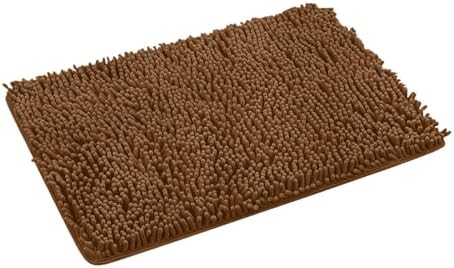 Pink Non-Slip Bath Rug 27x18 Microfiber Plush