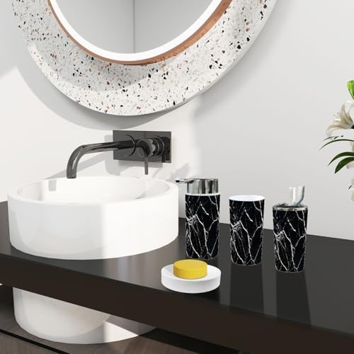 Boho Sweet Pastel Bathroom Accessories 6 Piece Set