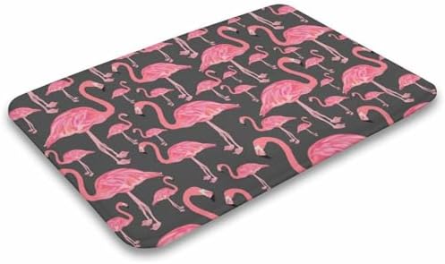MZERSE Unique Bathroom Rug with Non-Slip Design