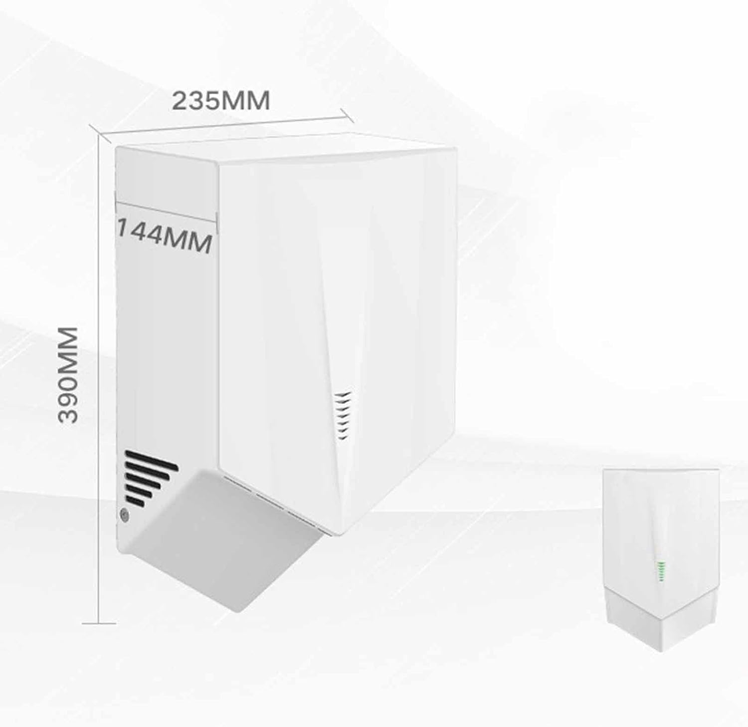 COYEUX 1500W Commercial Wall Mounted Hand Dryer with Sensor