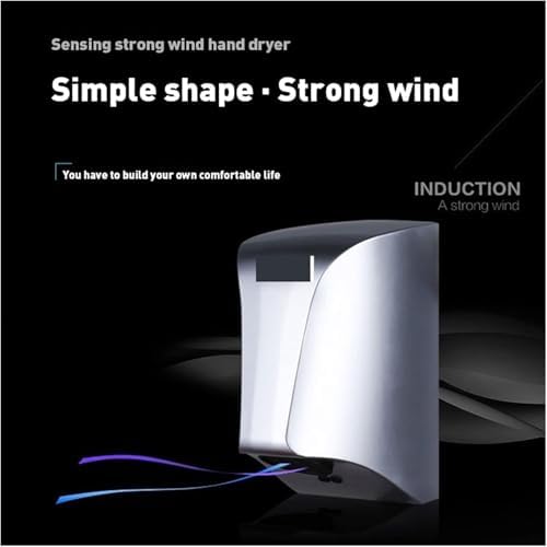 Commercial Hand Dryer with Induction Sensor Silver