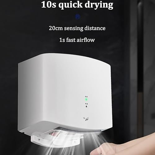 RENJJPBO Commercial Hand Dryer with HEPA Filter