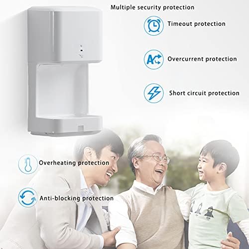 CLING Commercial Hand Dryer with Hot and Cold Settings