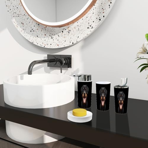 Boho Bathroom Accessory Set 6 Piece for Home and Kitchen