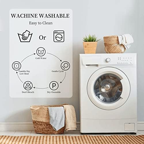 PJO Bath Rug 24X16 Inch Non-Slip Washable Mat