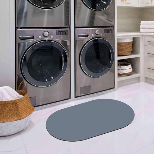 Eanpet Quick Dry Bath Mat Nonslip Blue 1