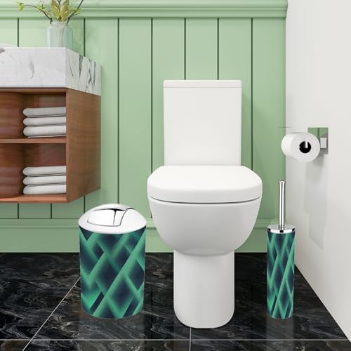 Boho Turquoise Bathroom Accessory Set 6 Piece