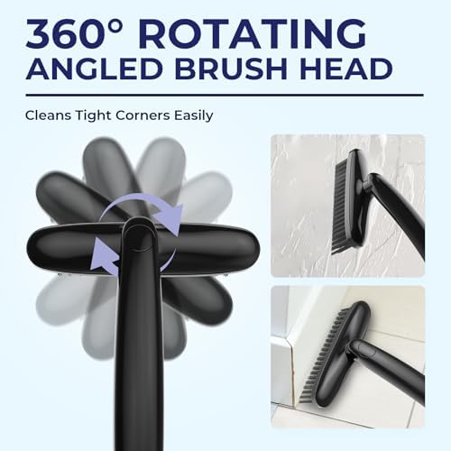 KMOSENIA Rotating Crevice Cleaning Brush Set 2PCS