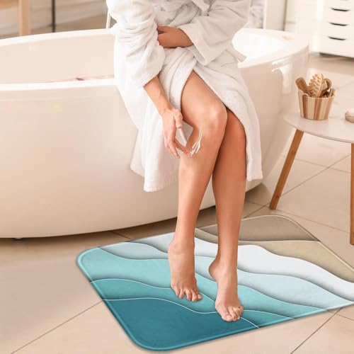 Britimes Bath Mat 16x24 Inches Microfiber