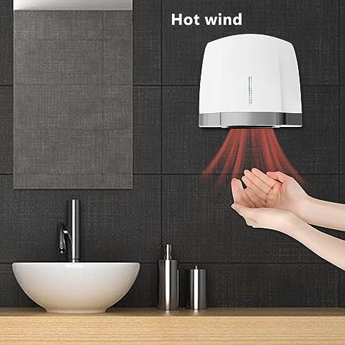 Fast Drying Automatic Hand Dryer with Hot and Cold Controls
