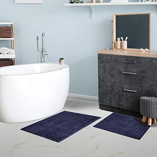 Superior Non-Slip Bath Rug Set 2 Piece