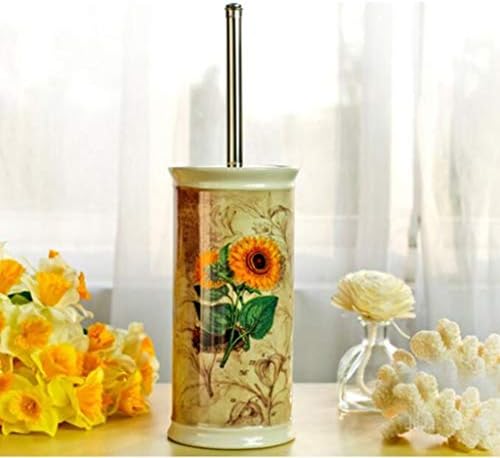 Kanazz Sunflower Toilet Brush Set