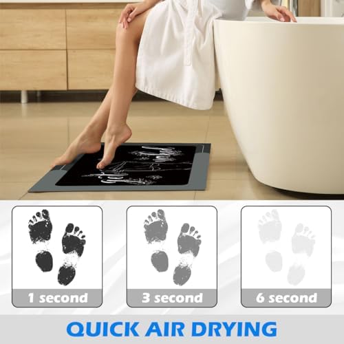 Get Naked Bath Mat - Super Absorbent Quick Dry Bathroom Rug