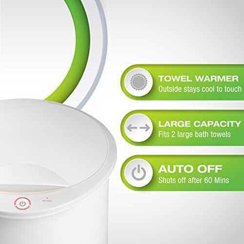 Homewerks Towel Warmer with 60-Minute Timer