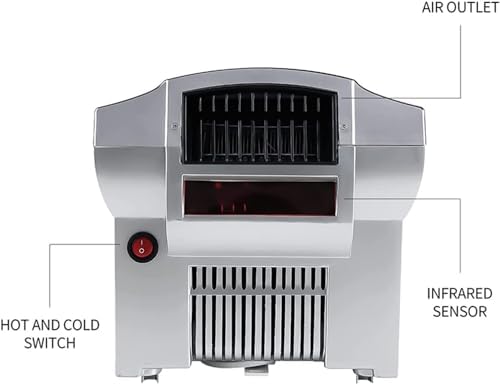 icVantA 1800W Smart Sensor Hand Dryer with LED Display 1