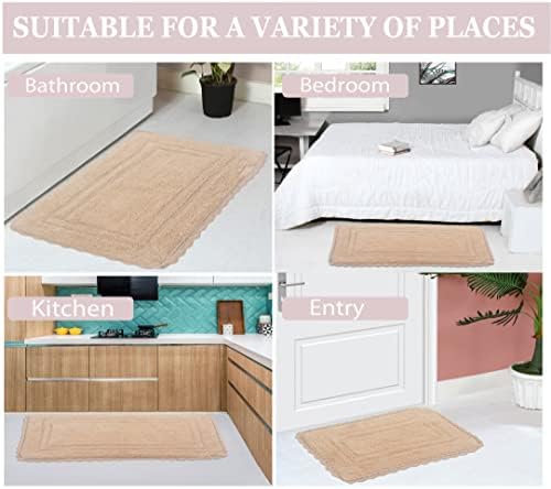 Home Weavers 100 Cotton Reversible Bath Mat