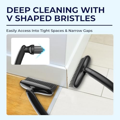 KMOSENIA Rotating Crevice Cleaning Brush Set 2PCS