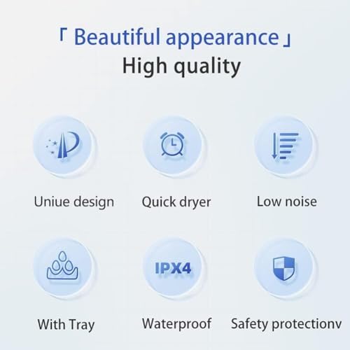 1200W Smart Induction Hand Dryer for Home and Commercial Use