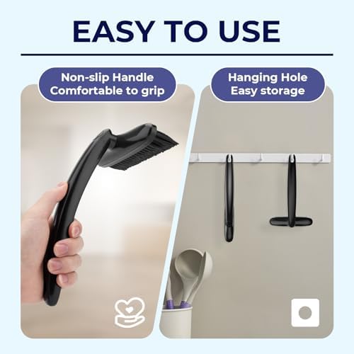 KMOSENIA Rotating Crevice Cleaning Brush Set 2PCS