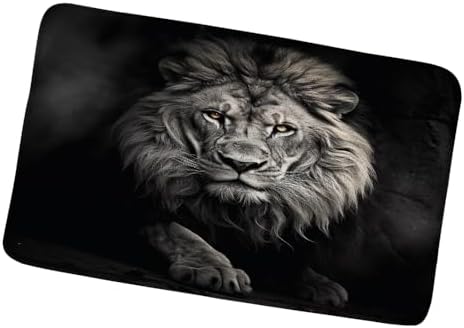 ZZYSKS Vintage Lion Bath Mat 178x295 Inch