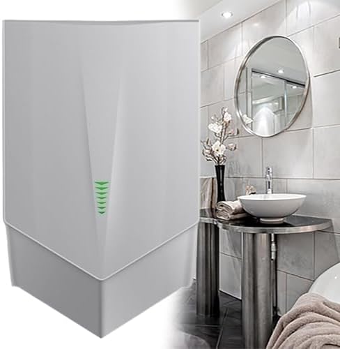 Beachtiful Compact Hand Dryer Silver High Speed Energy Saving