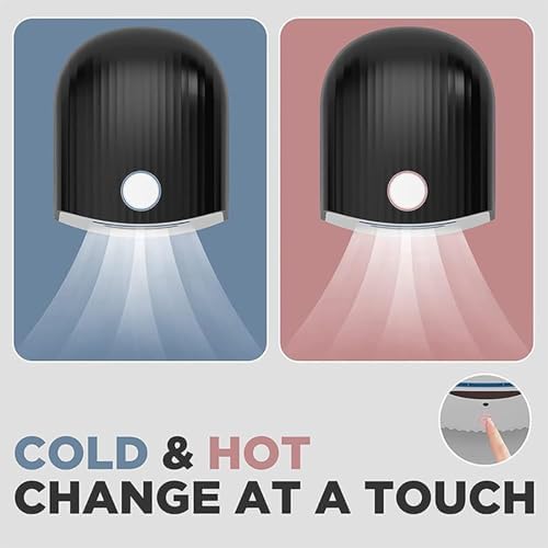 icVantA 1200W Smart Induction Hand Dryer Black