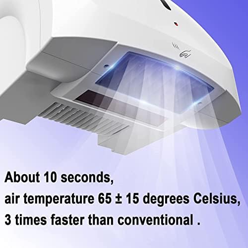TsoLay Smart Sensor Hand Dryer with LED Light