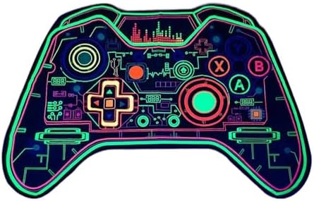 Cartoon Gamepad Floor Mat - Funny Non-Slip Soft