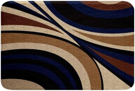 Feelyou Modern Geometric Bath Rug - 16x24 Inch