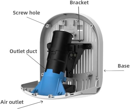 Automatic Hand Dryer for Home and Commercial Use