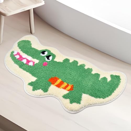 Vanleonet Crocodile Bath Mat 30x20