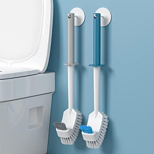 2Pack Toilet Brush for Bathroom Flexible and Durable