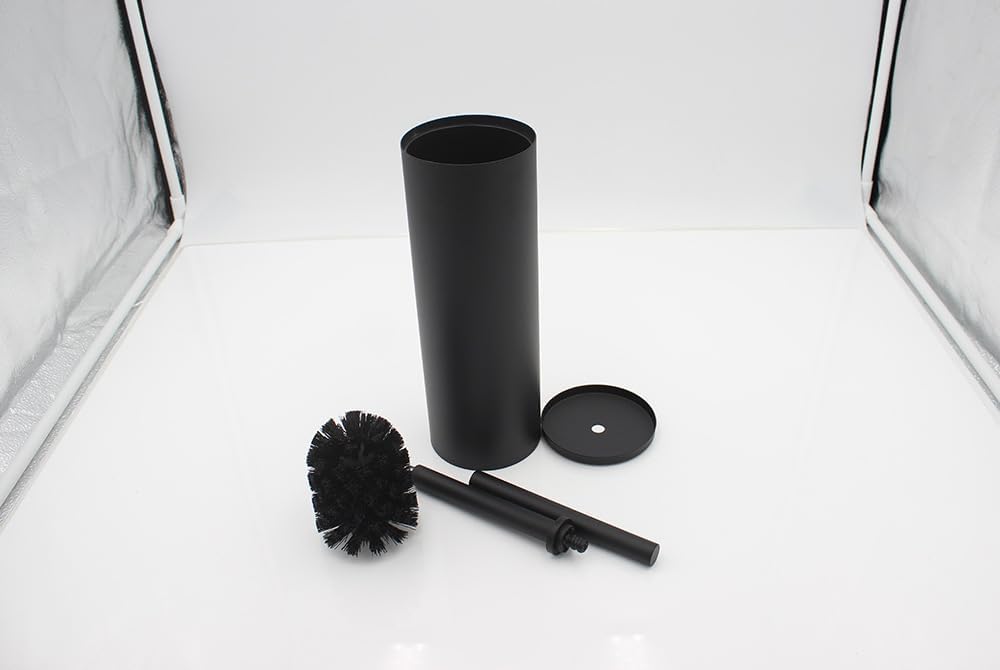 YWHWLX Stainless Steel Toilet Brush with Holder Set