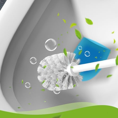 ADNIKIA 2 in 1 Toilet Brush and Plunger Set