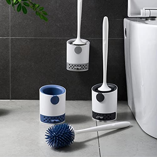 GYDMEG Toilet Brush with Holder - Blue