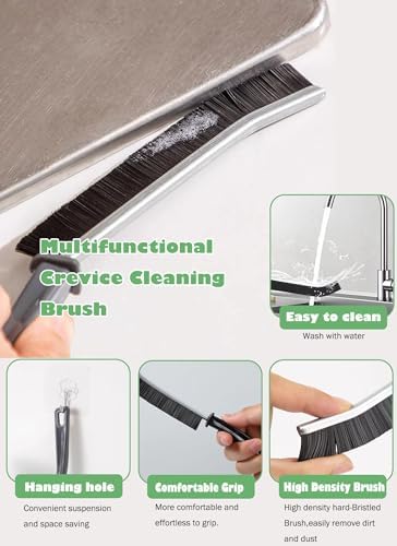 20Pcs Crevice Cleaning Brush Set for Home and Kitchen