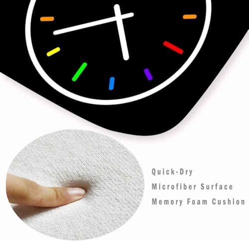 Simsant Thick Memory Foam Bath Rug for Kids