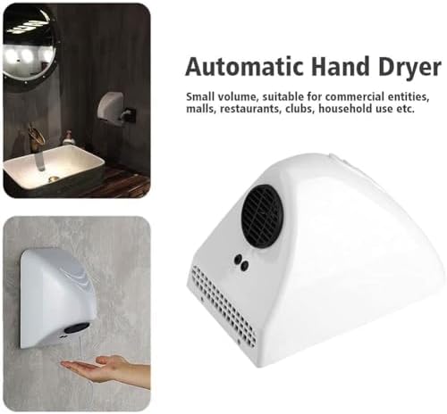 Commercial Hand Dryer Compact Electric Sensor Dryer for Home and Bathroom
