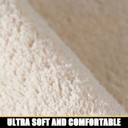 NIOKIT Thick Plush Cashmere Imitation Bath Rug