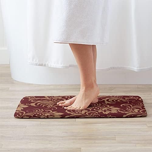 MZERSE Washable Bath Mat with Memory Foam
