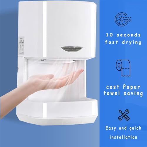 Automatic Jet Hand Dryer - High Efficiency and Quiet Operation