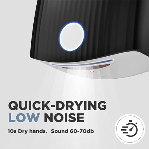 Commercial 1200W Smart Sensor Hand Dryer Blue