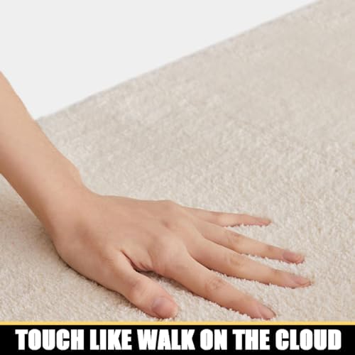 NIOKIT Thick Plush Cashmere Imitation Bath Rug