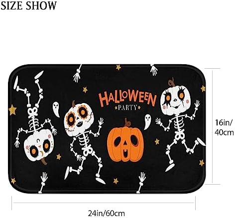 Britimes Halloween Bath Mat 16x24 Inches