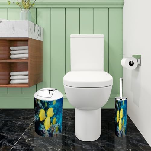 Bathroom Accessory Set 6 Piece Modern Boho Style